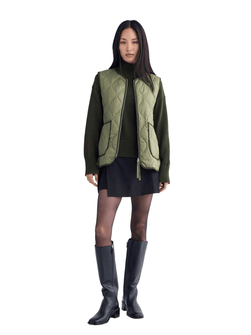 Everlane ReNew Quilted Vest