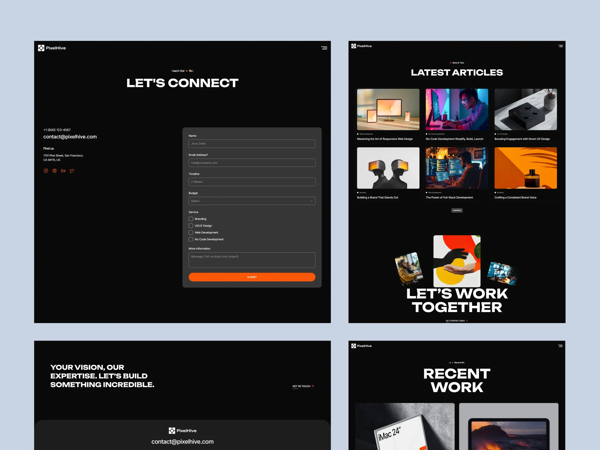 Framer Digital Solution For IT Agency