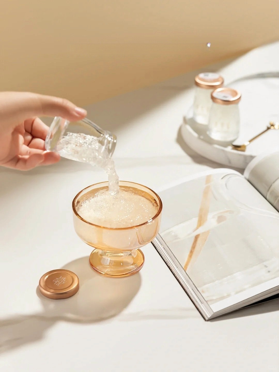 Fresh bird's nest serving photography by Lefty Studio