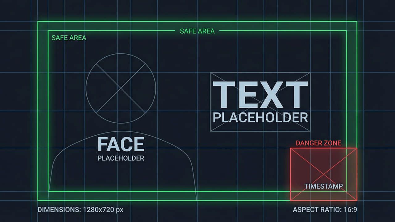 Common YouTube thumbnail mistakes examples