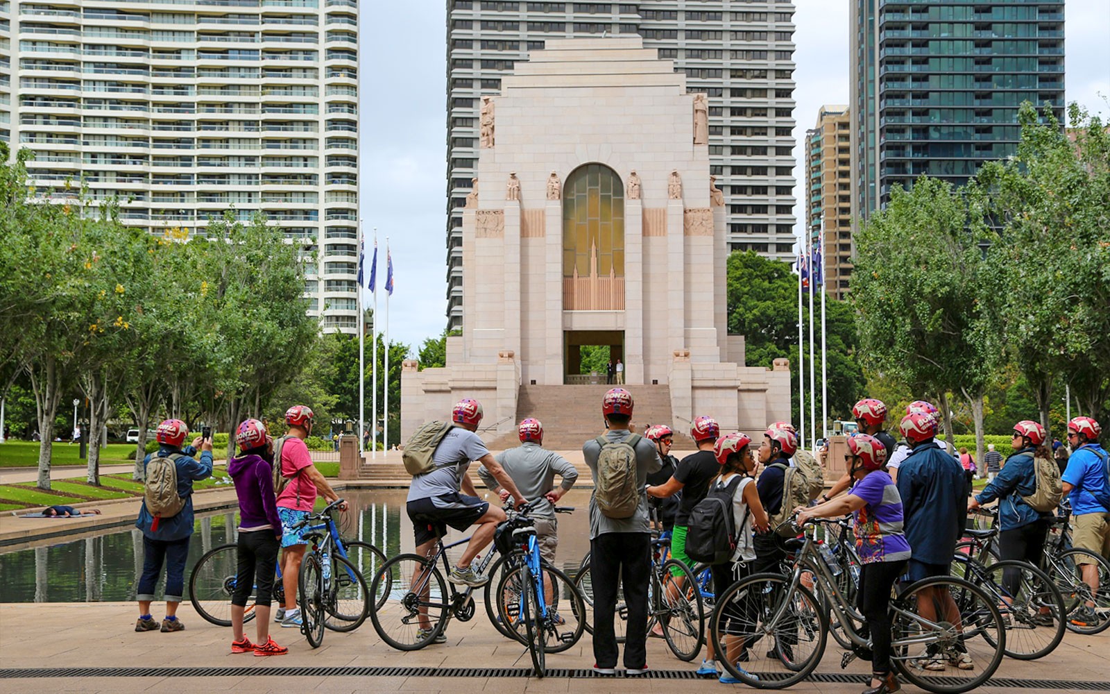 Bike tour at Hyde Park