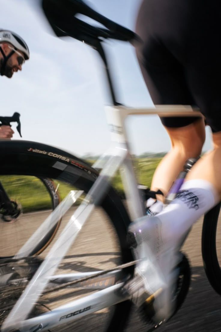 Close up of a bike