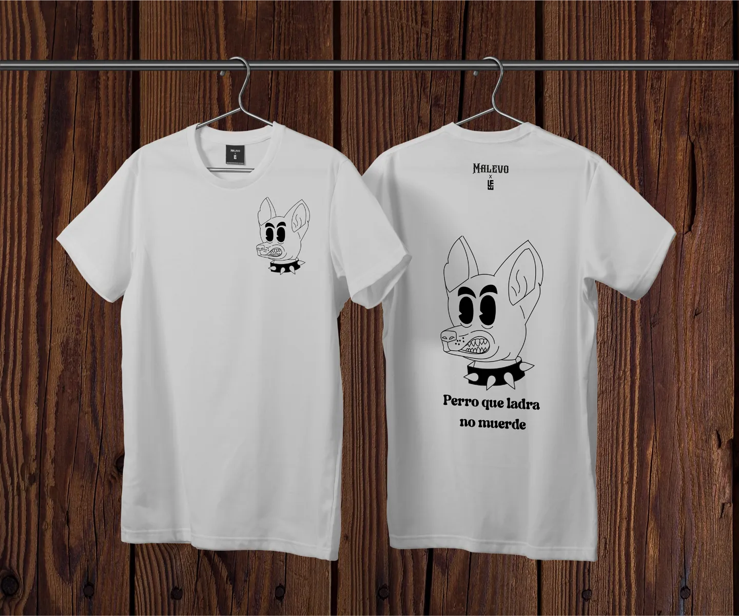 Malevo Clothing x ELEFE T-shirts design