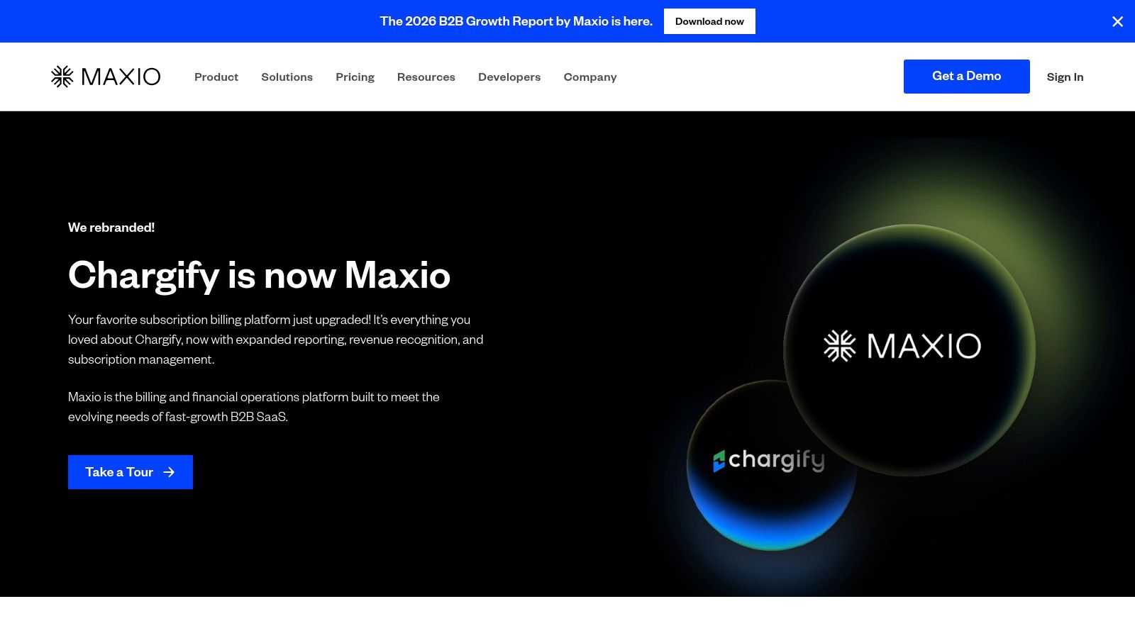 Maxio (formerly Chargify + SaaSOptics)