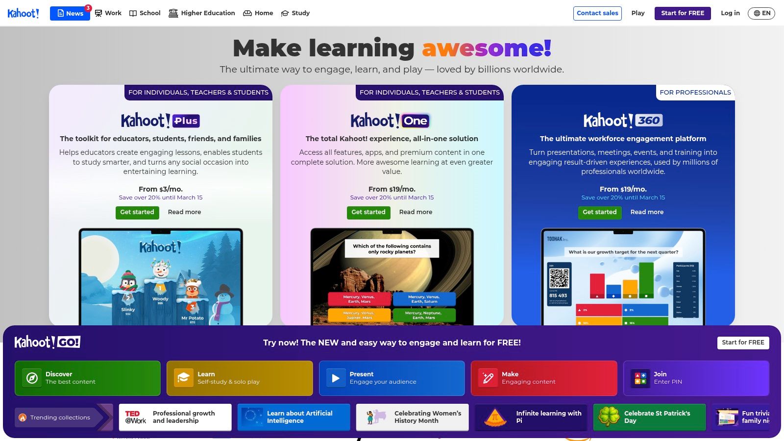 Kahoot! — Live, game-based mitosis review