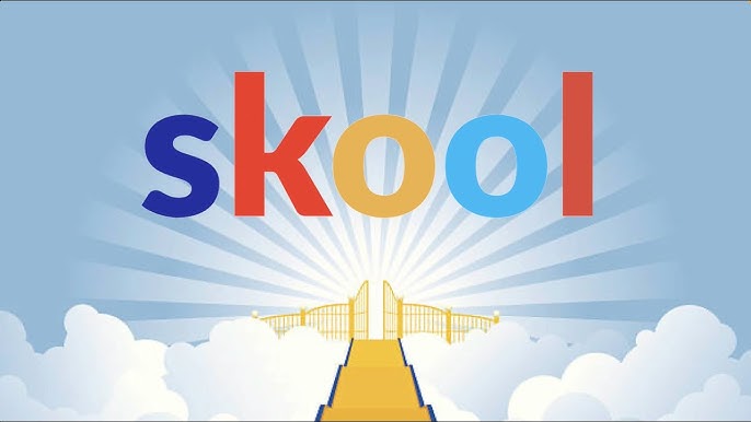 Logo of skool in the middle of heaven