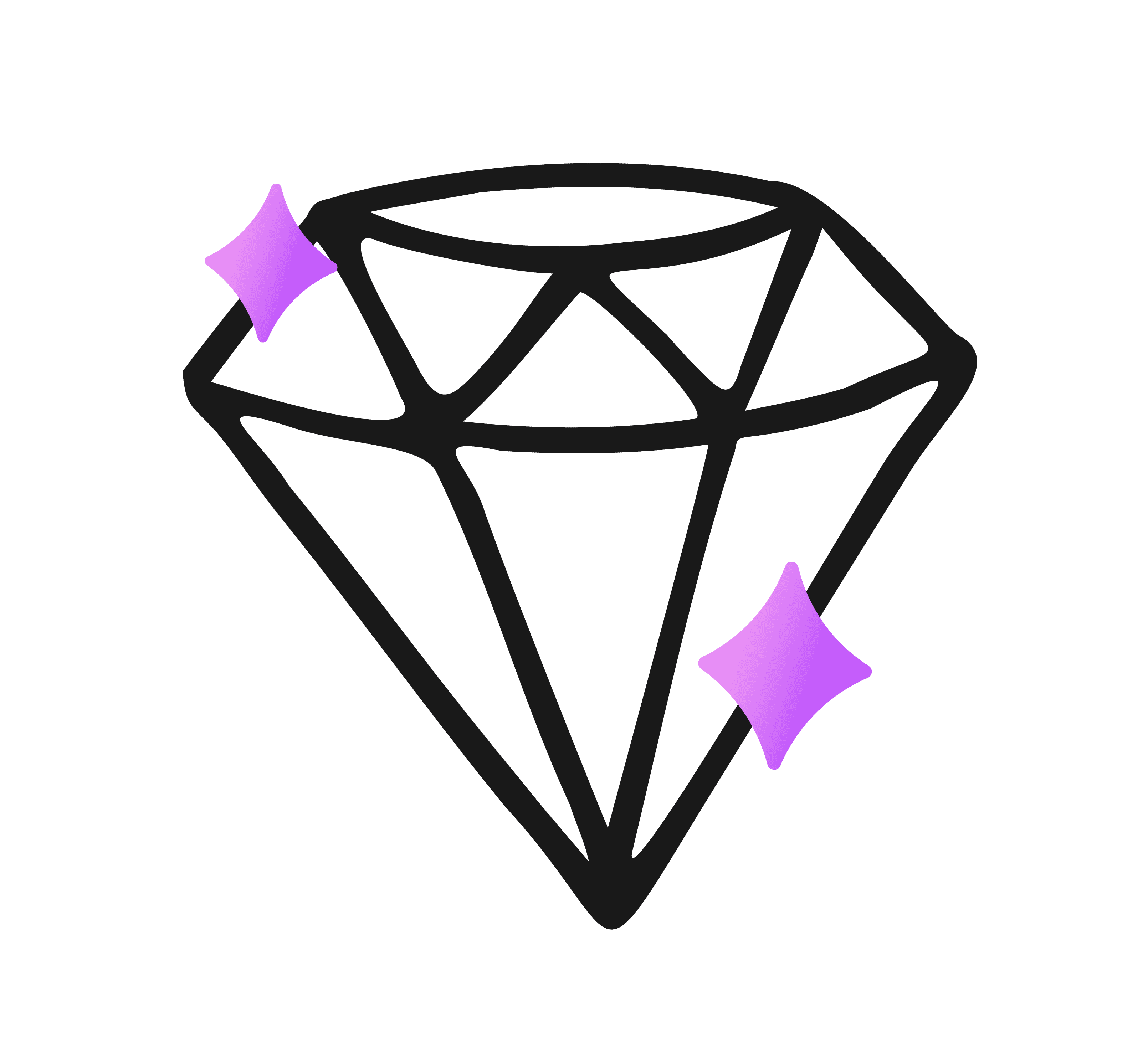 Dignity icon displaying a diamond