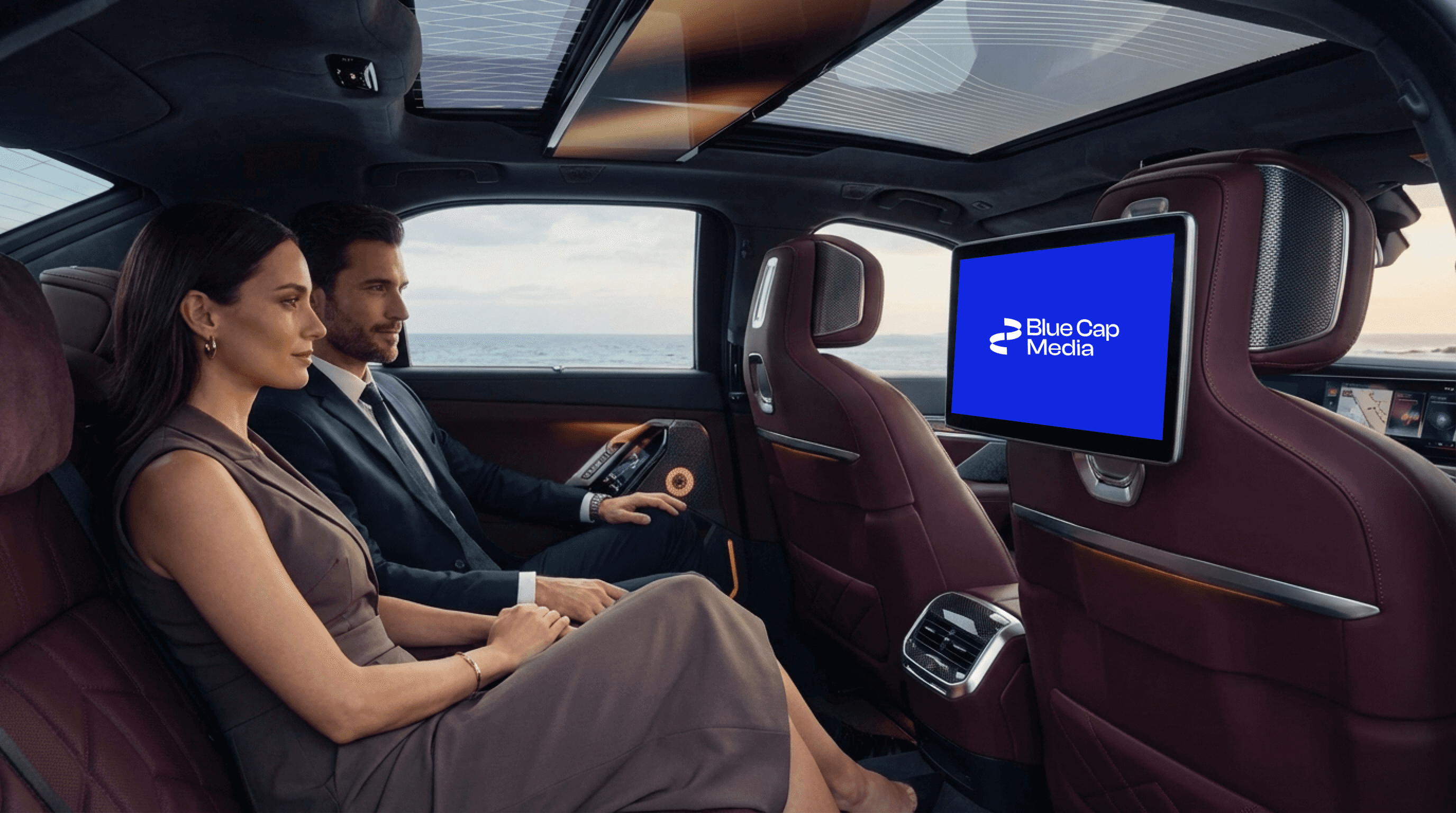 a man and a woman taking a selfie