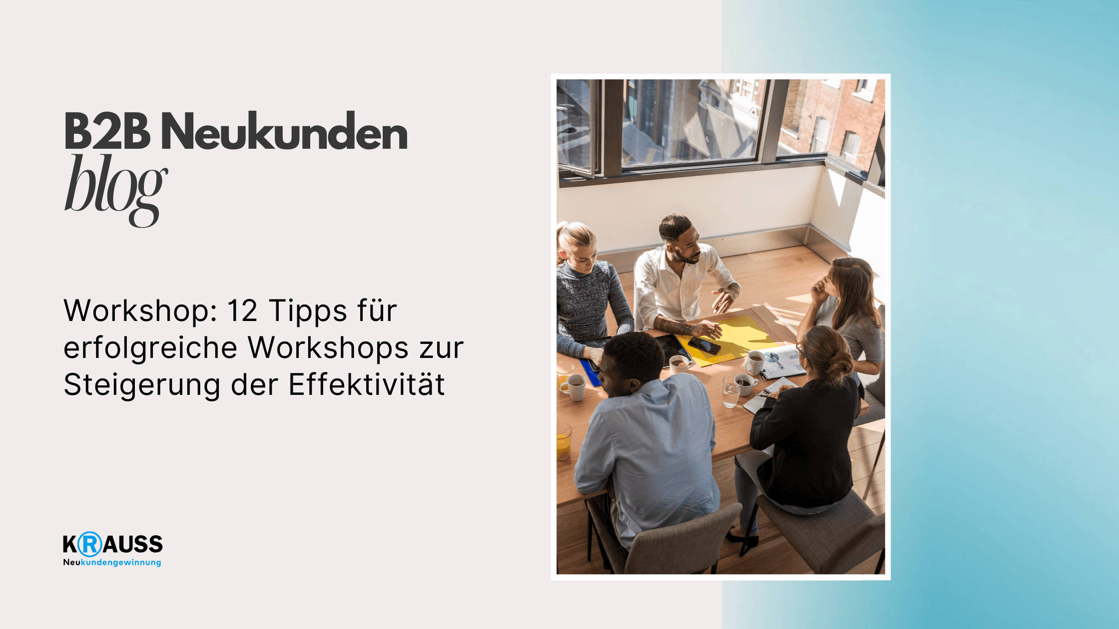 Workshop: 12 Tipps für erfolgreiche Workshops zur Steigerung der Effektivität