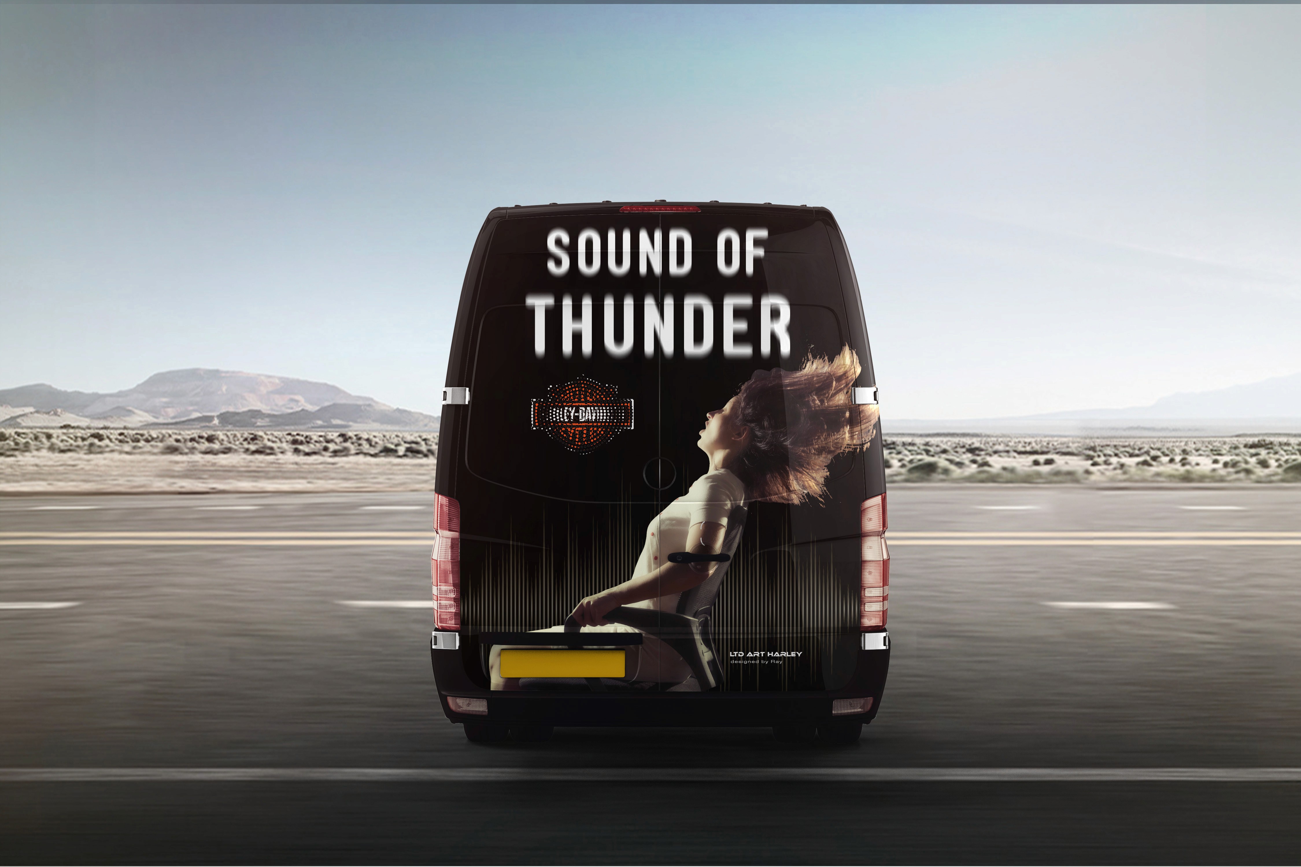 Sound of Thunder achterkant