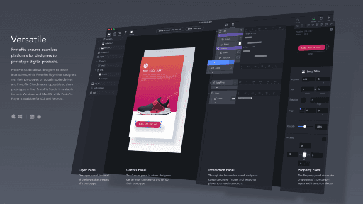 ProtoPie works on both Windows and macOS