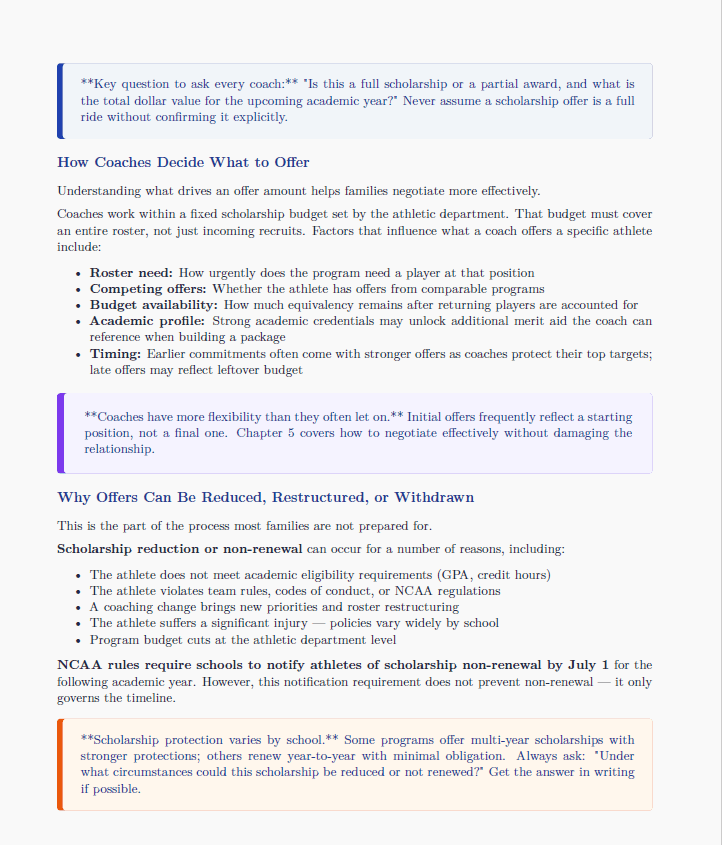 A pge in the scholarship comparison playbook