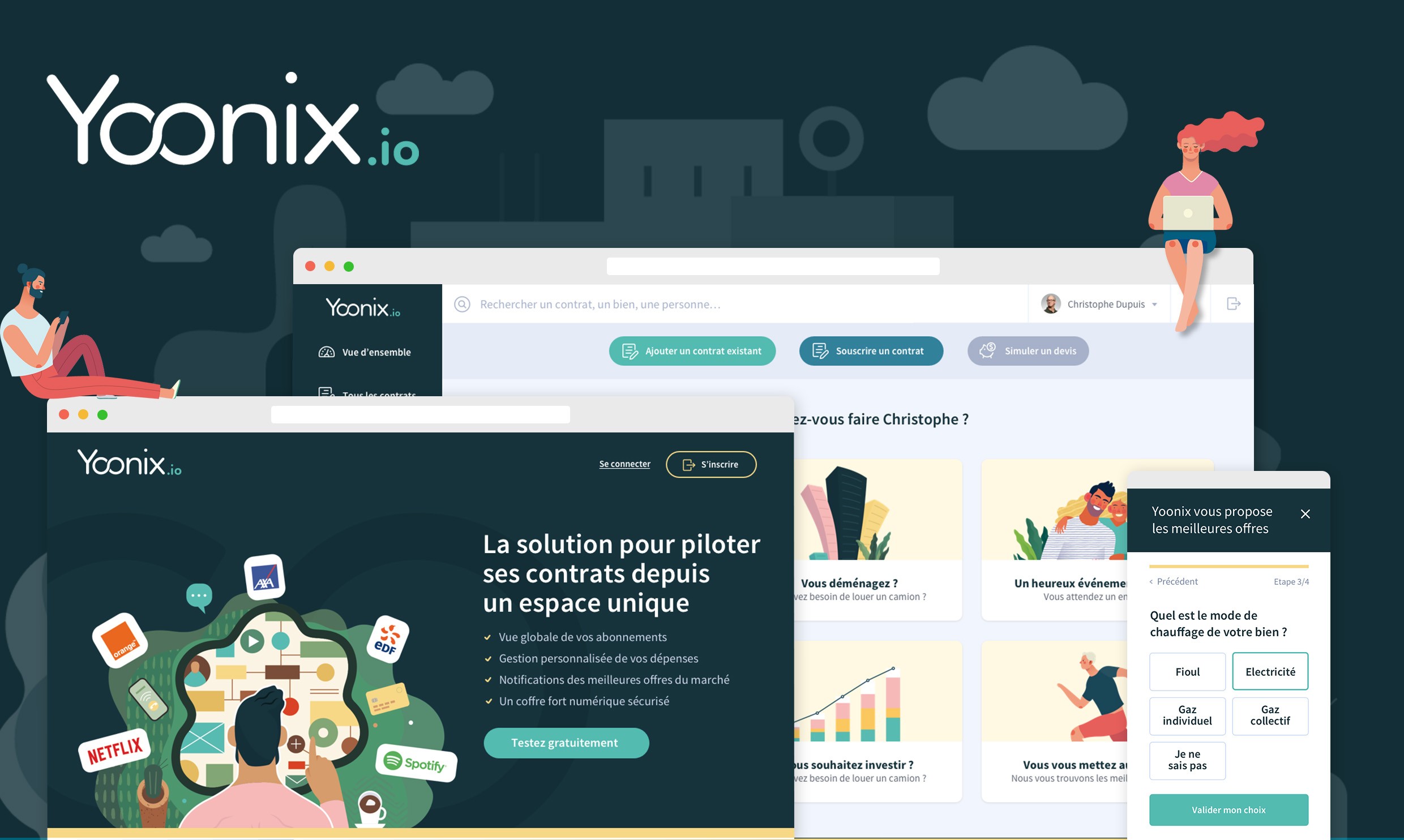 Thumb - Design work screenshots for Yoonix