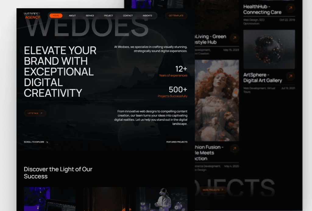 Digital Creative Agency Template