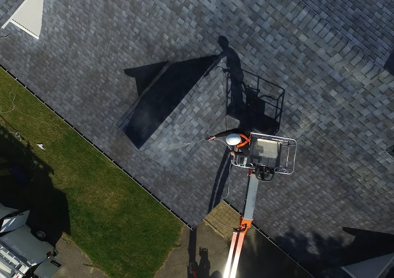 NanoSeal treatment on a roof