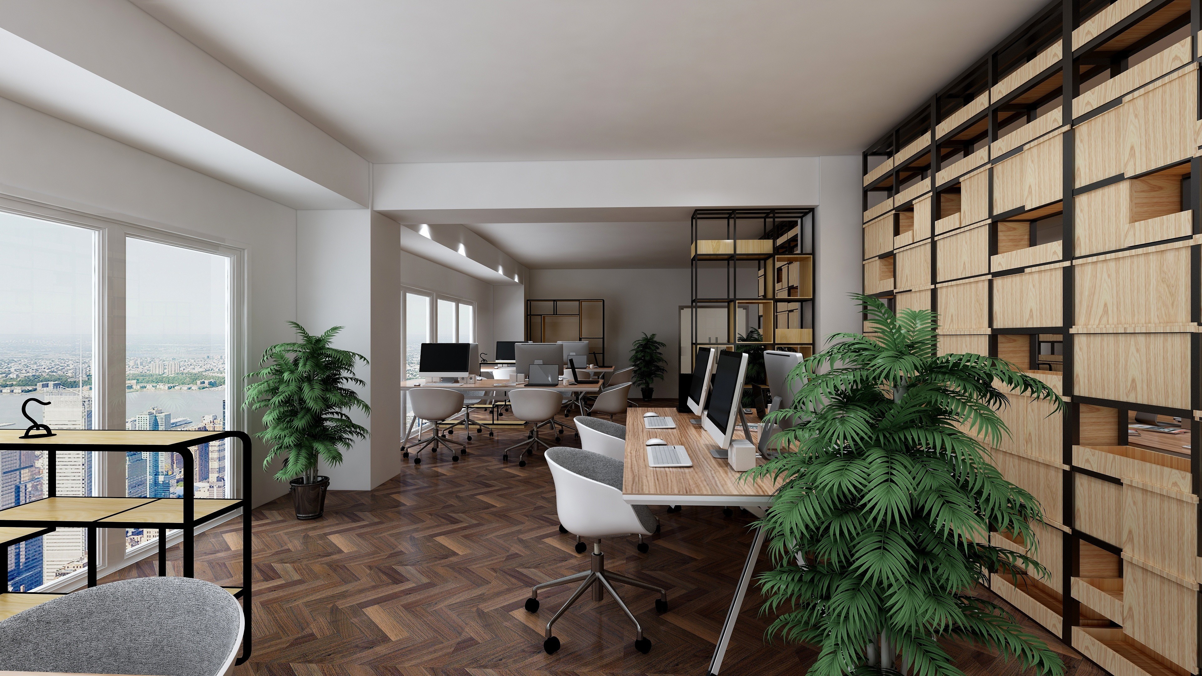 香港商業照明顏色：LED 藍灰調專業氛圍趨勢Hong Kong commercial lighting trends: LED blues for professional ambiance