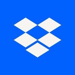 This is the logo of Dropbox Brand Guidelines site.