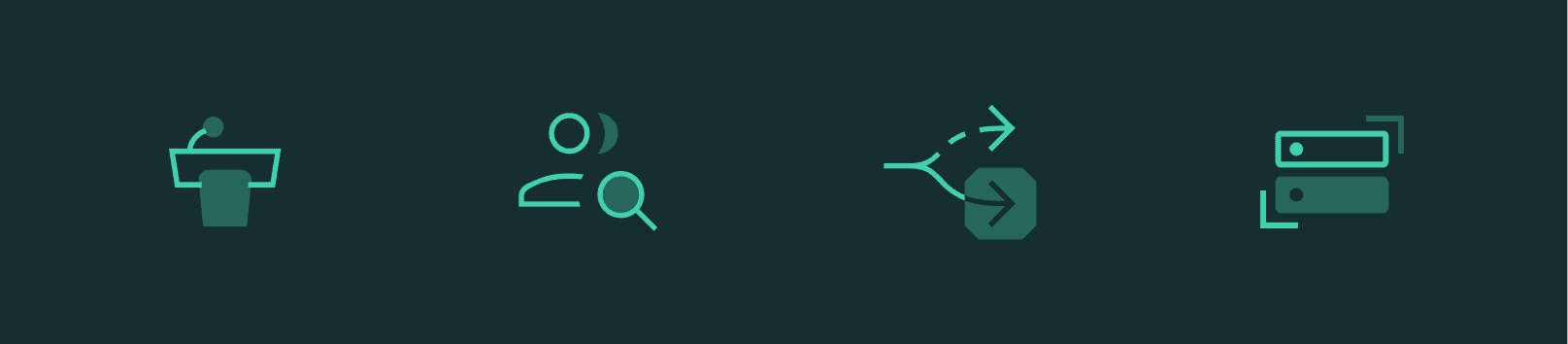 green icons