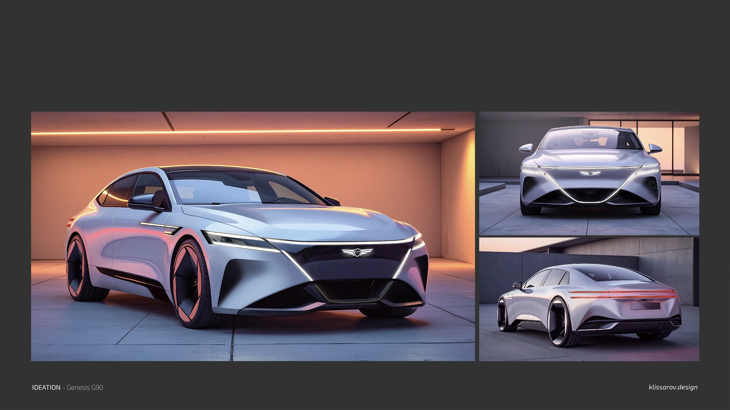 Genesis G90 final renders
