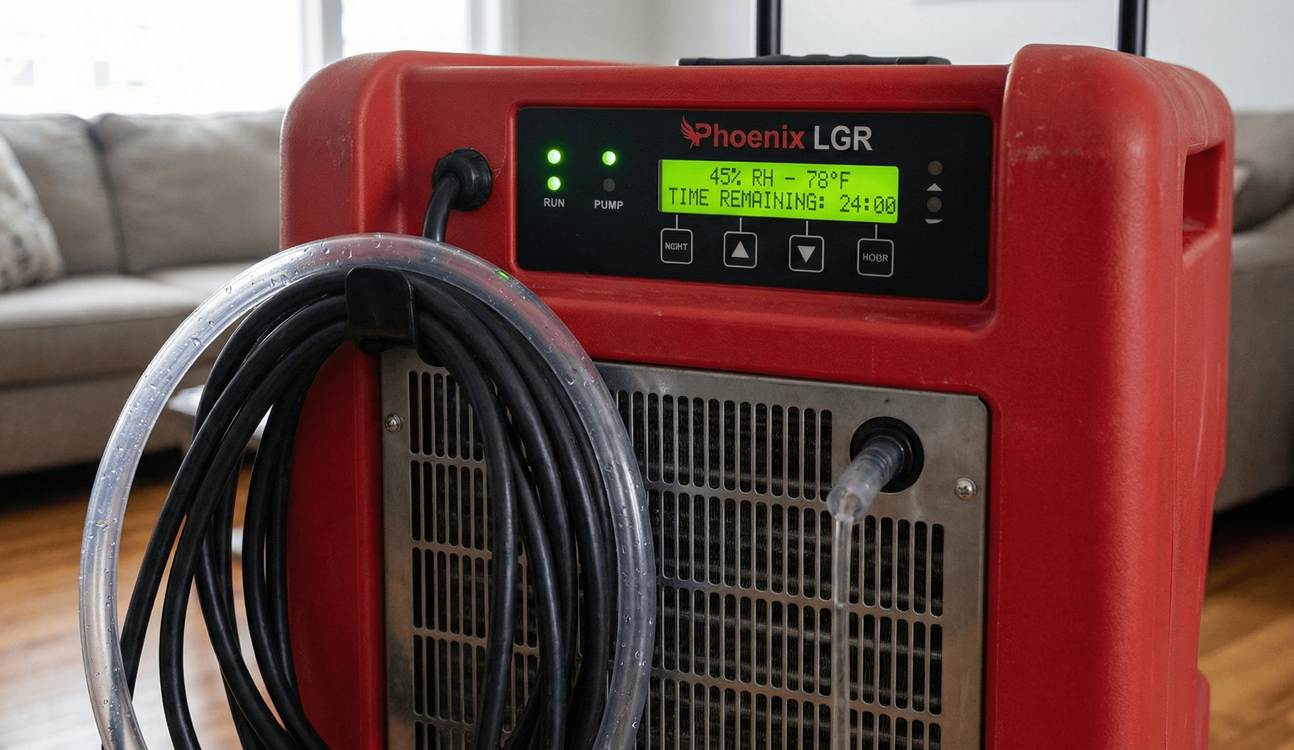 Structural Drying Dehumidification documentation and completed results