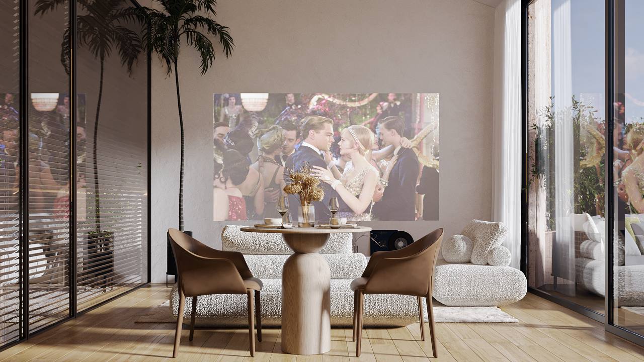 Corner 1-bedroom penthouse in White Palm in Canggu