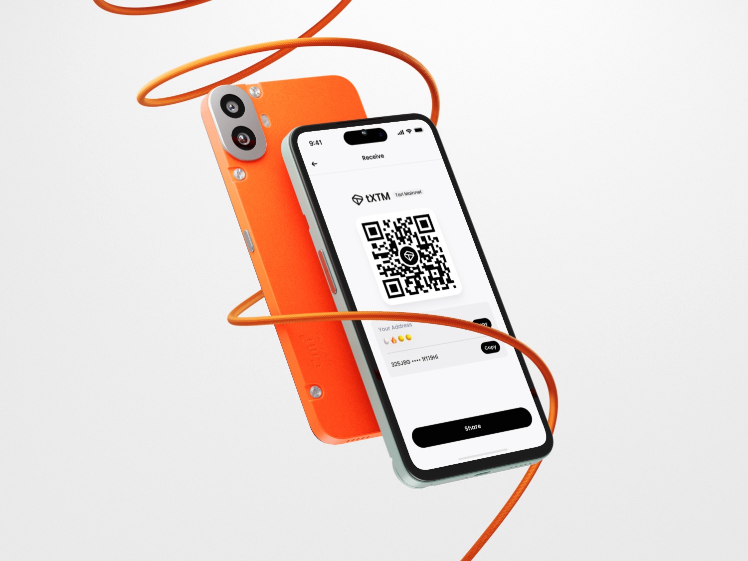 Sharing your profile is easy via the profile page. Either share your qr code or share a link via one of the apps on your phone.