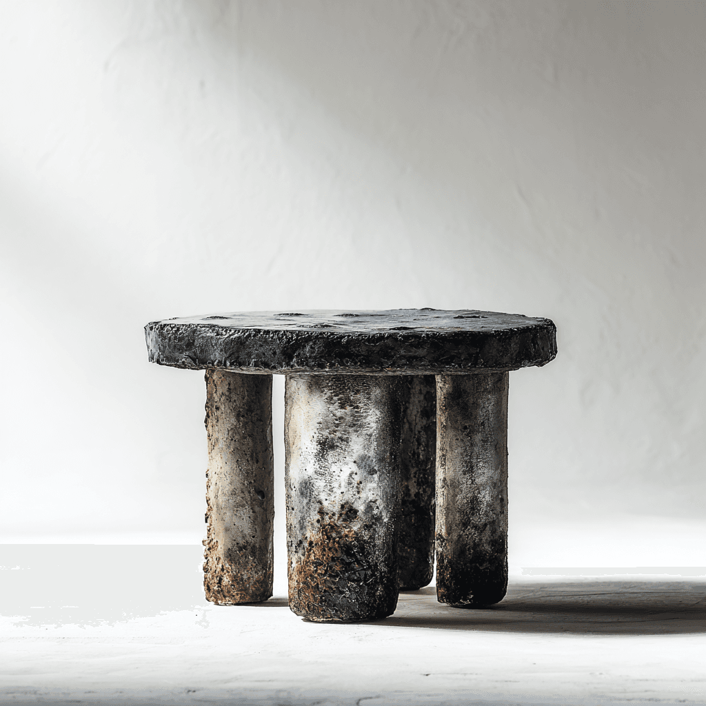 Kendra The calm center.  Where raku-scarred surface and grounded mass come  together, holding space for shared presence and quiet  continuity