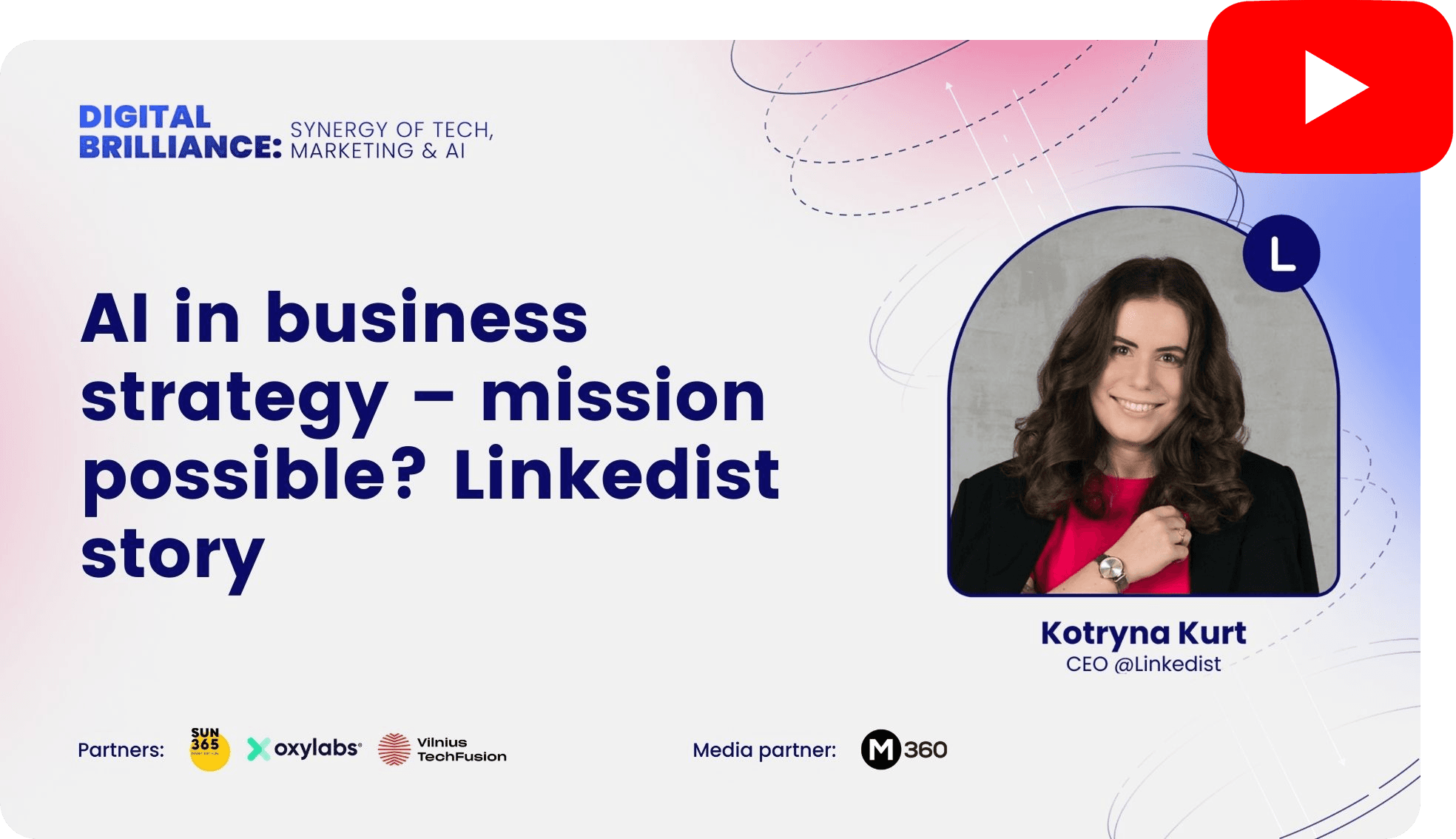 Youtube recording: AI in business strategy