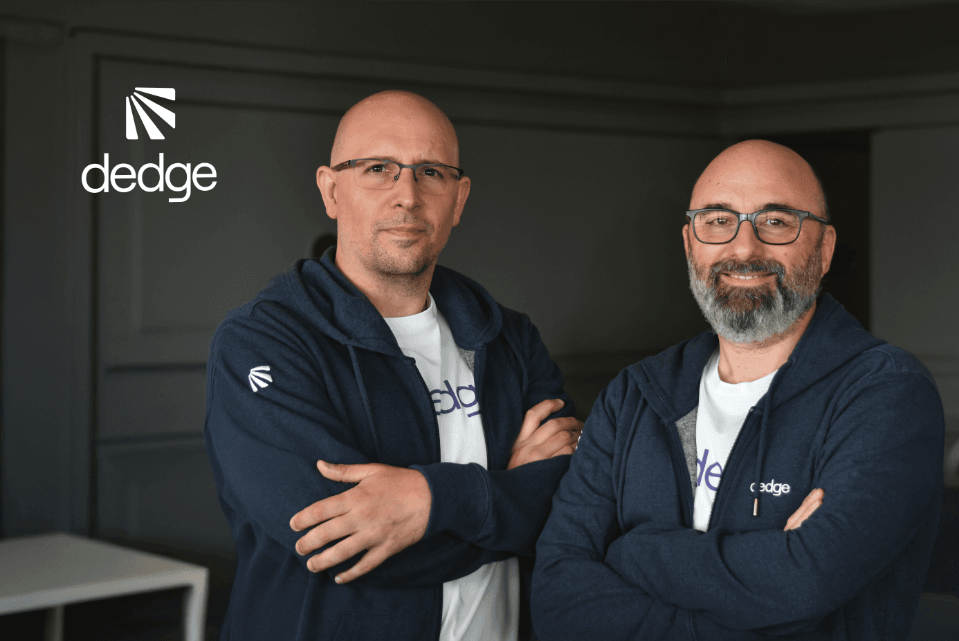 Ruben jimenez and Paco Moral. Dedge founders.