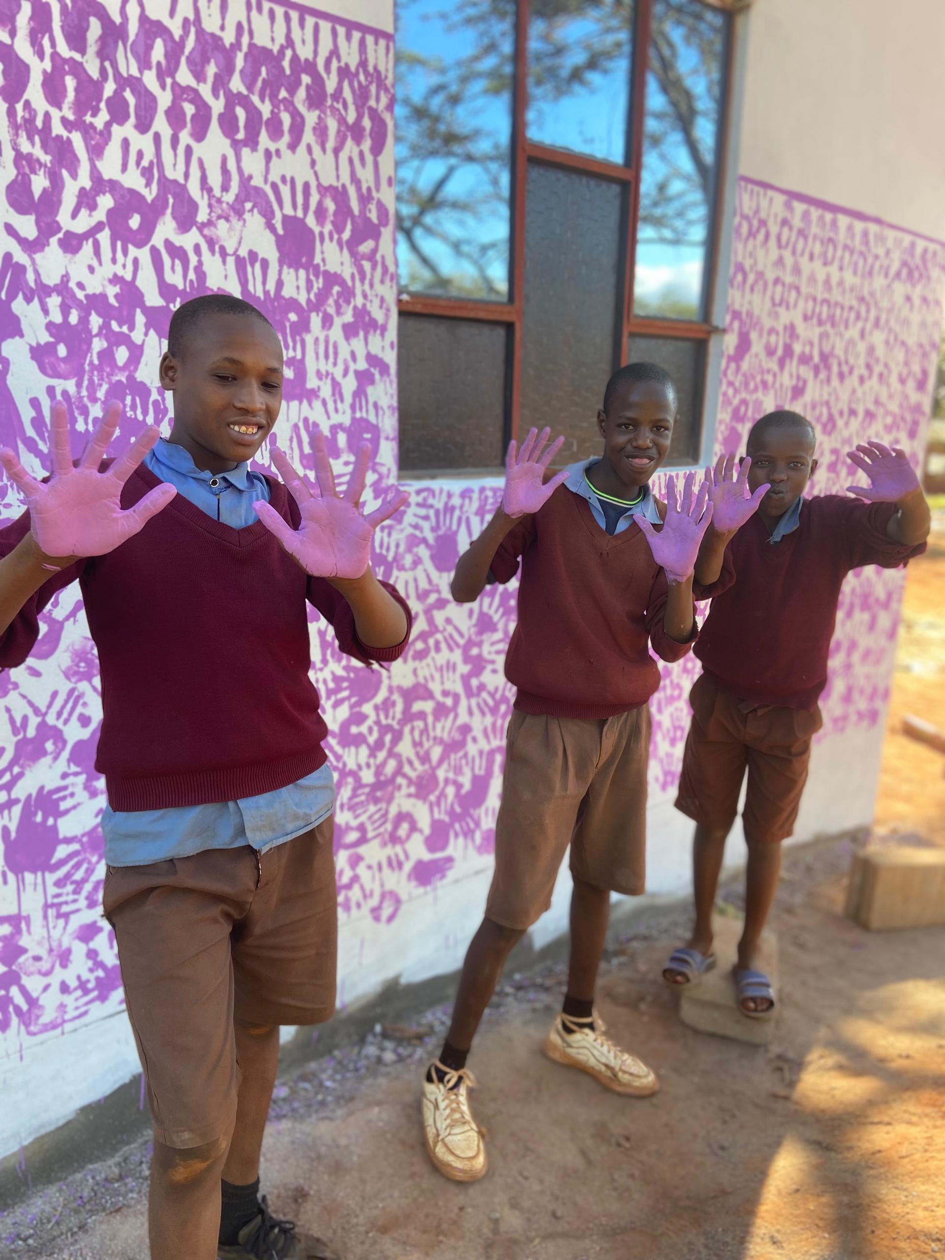 Kids from Ng'Wandakw