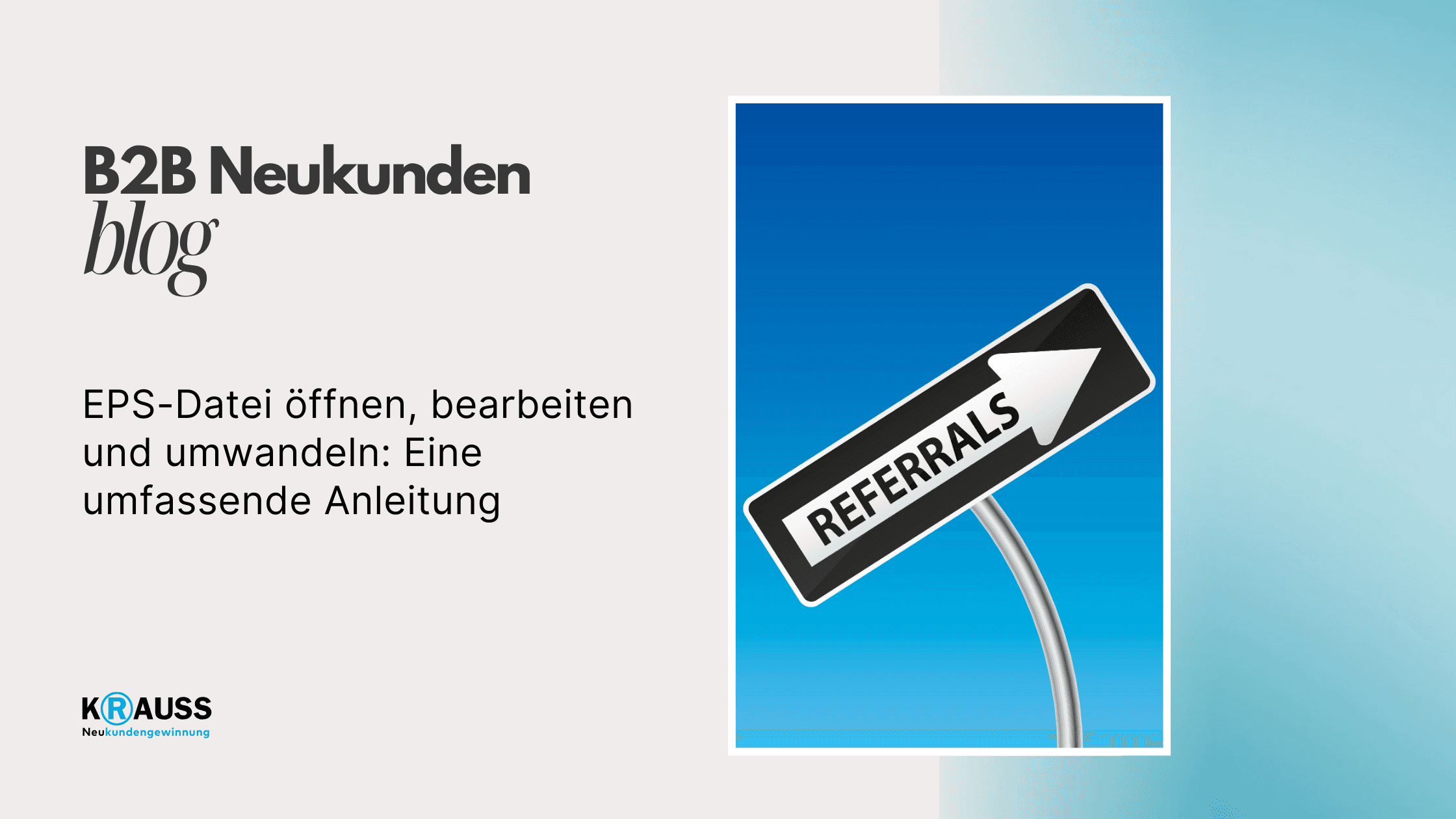 KRAUSS Neukundengewinnung