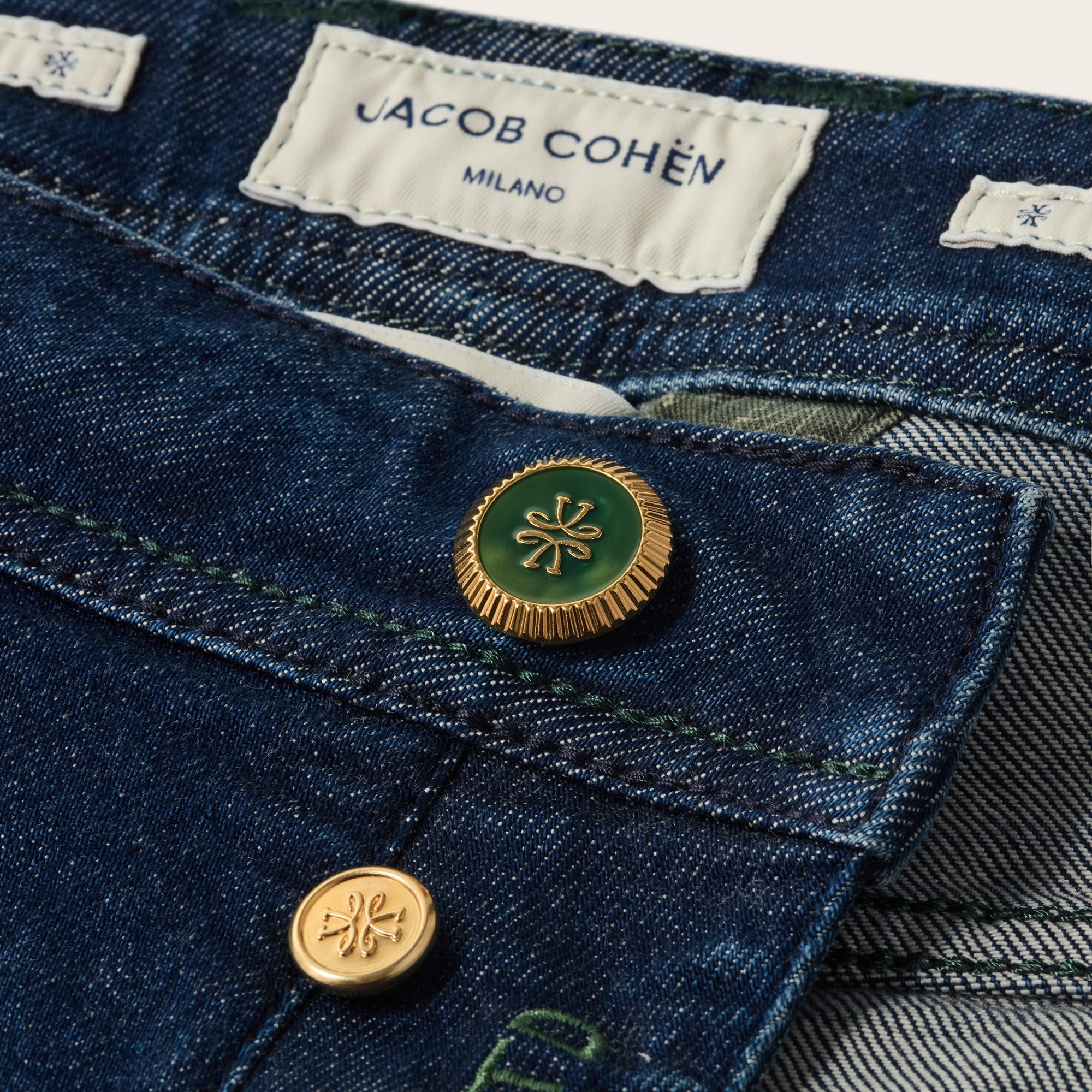 Bard Limited Edition Slim Fit Jeans in Dark Blue - Mandelli UK