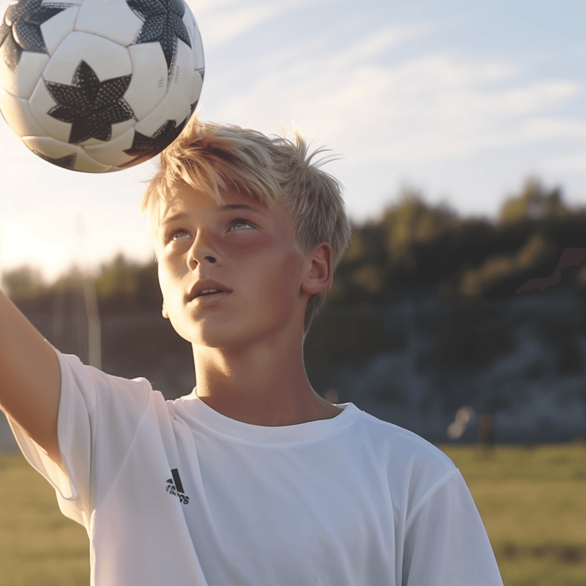 Male football player