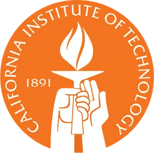 caltech logo on RISE Research website showcasing student admits from rise research program