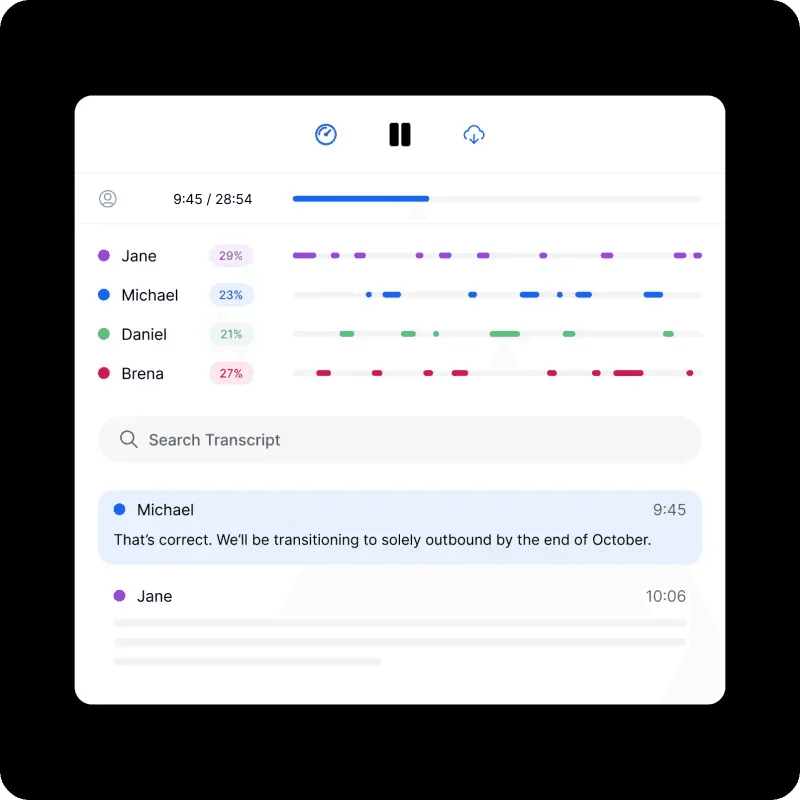 CRMs with Meeting Recorder - Speaker