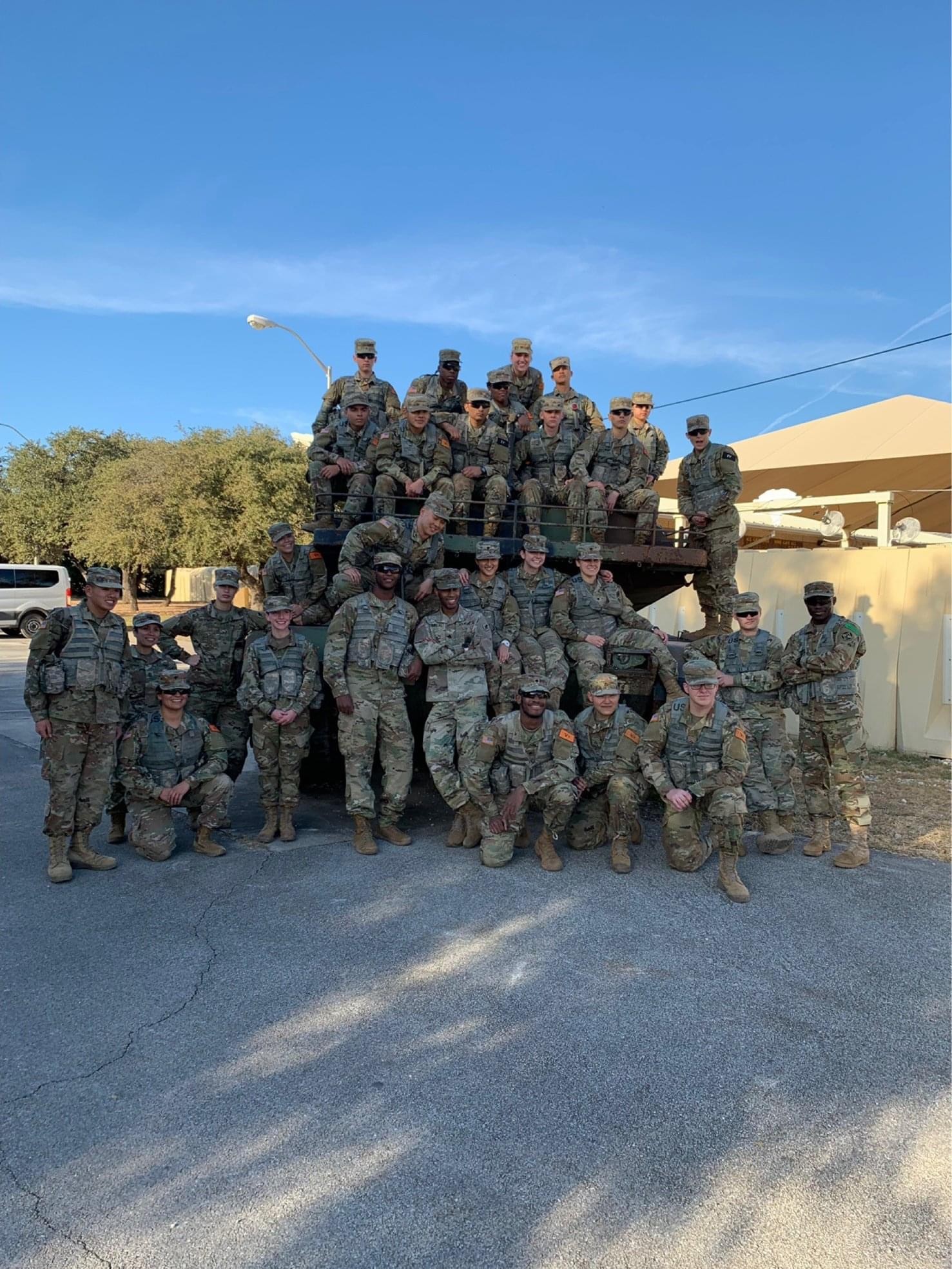 army group photo