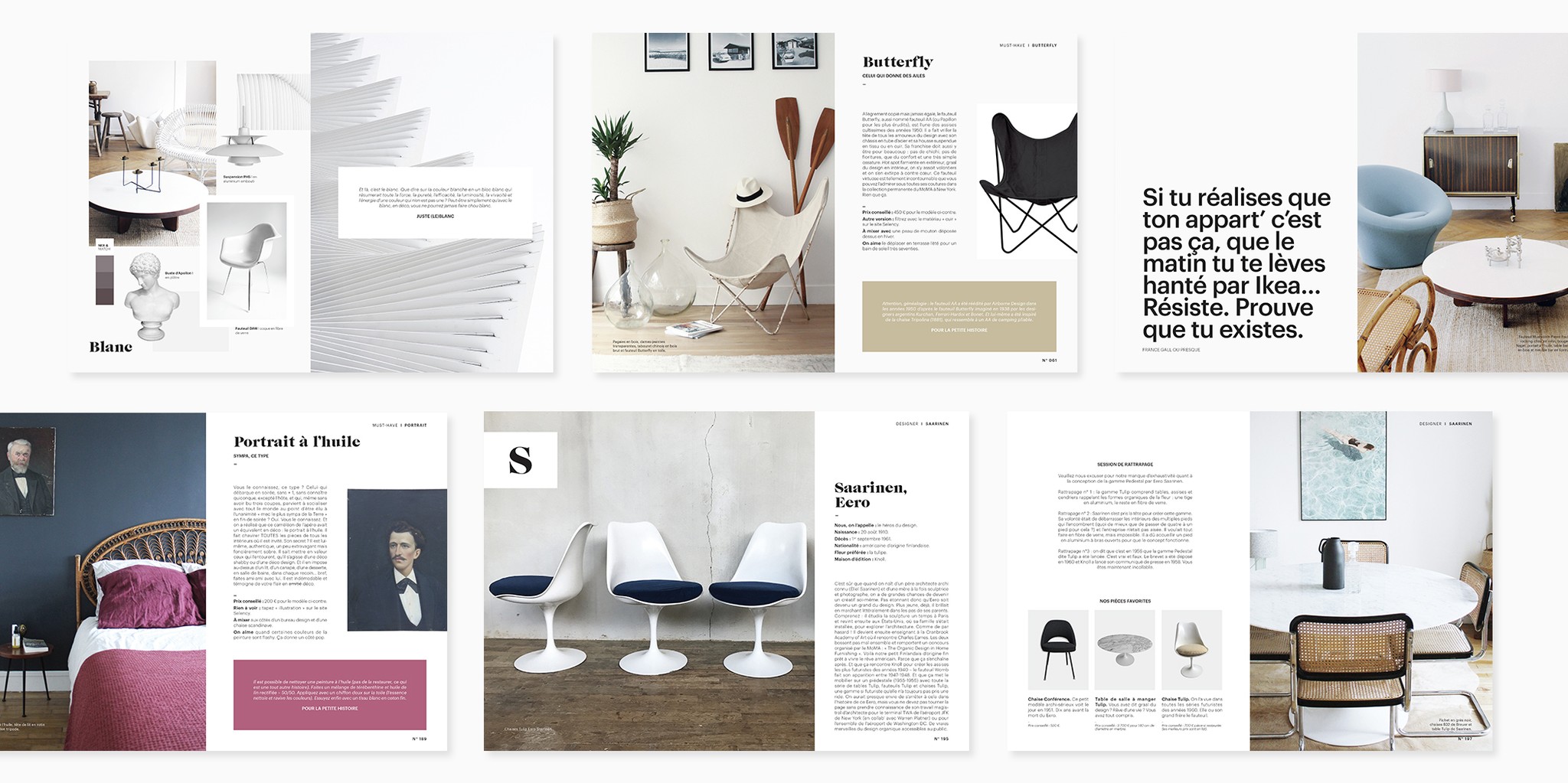 Direction artistique et design graphique du livre pour une marque de déco
