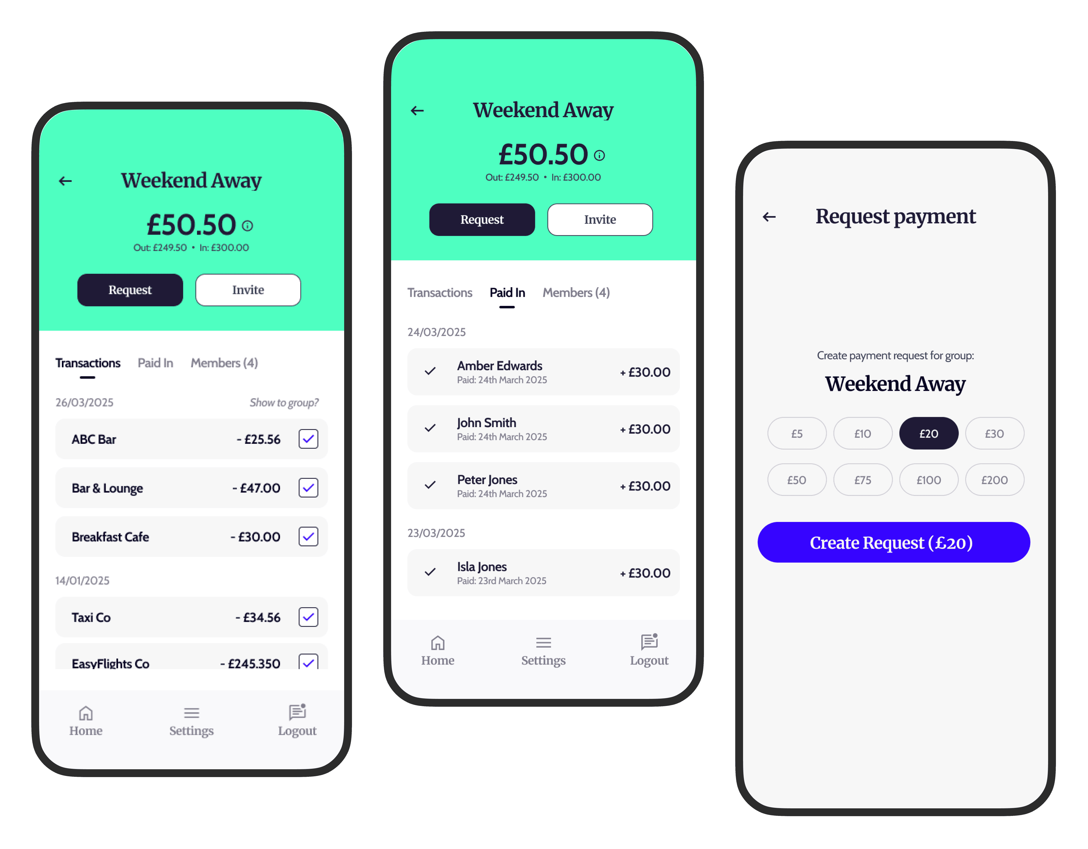 Kity - the group spending app for friends and family
