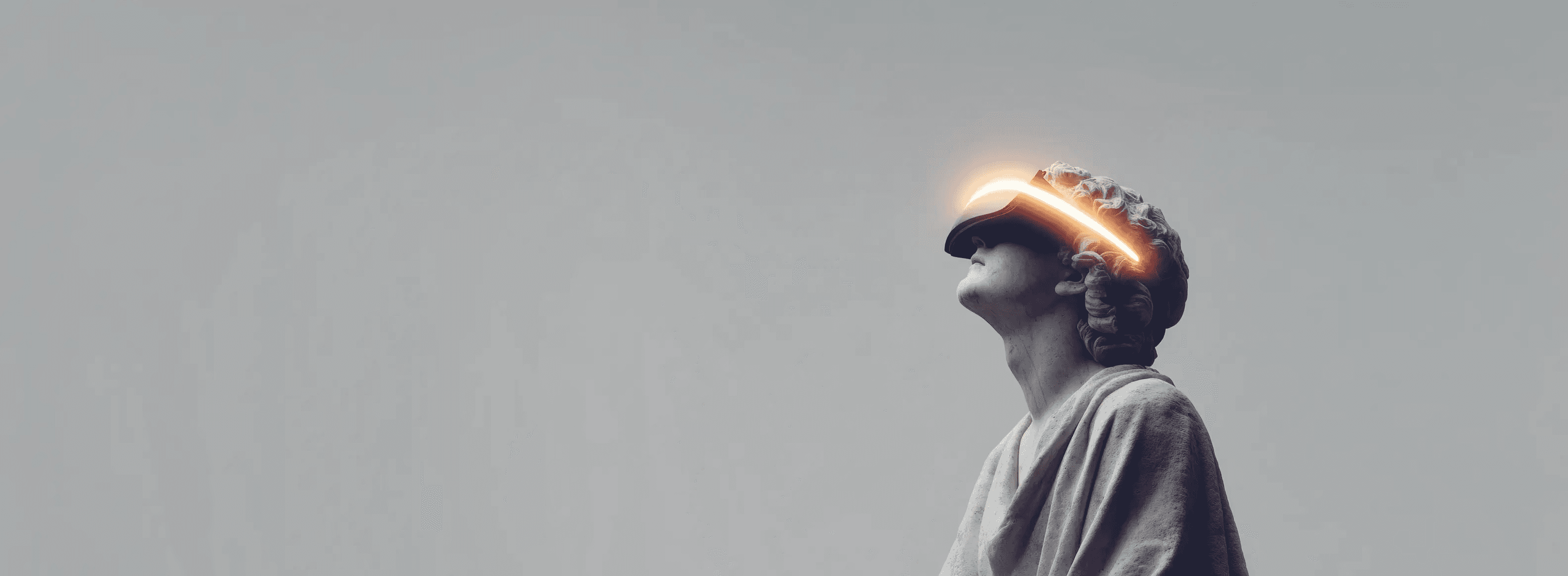 a ctr computer in a hazy, mysty environment, with a beam of light shining on it