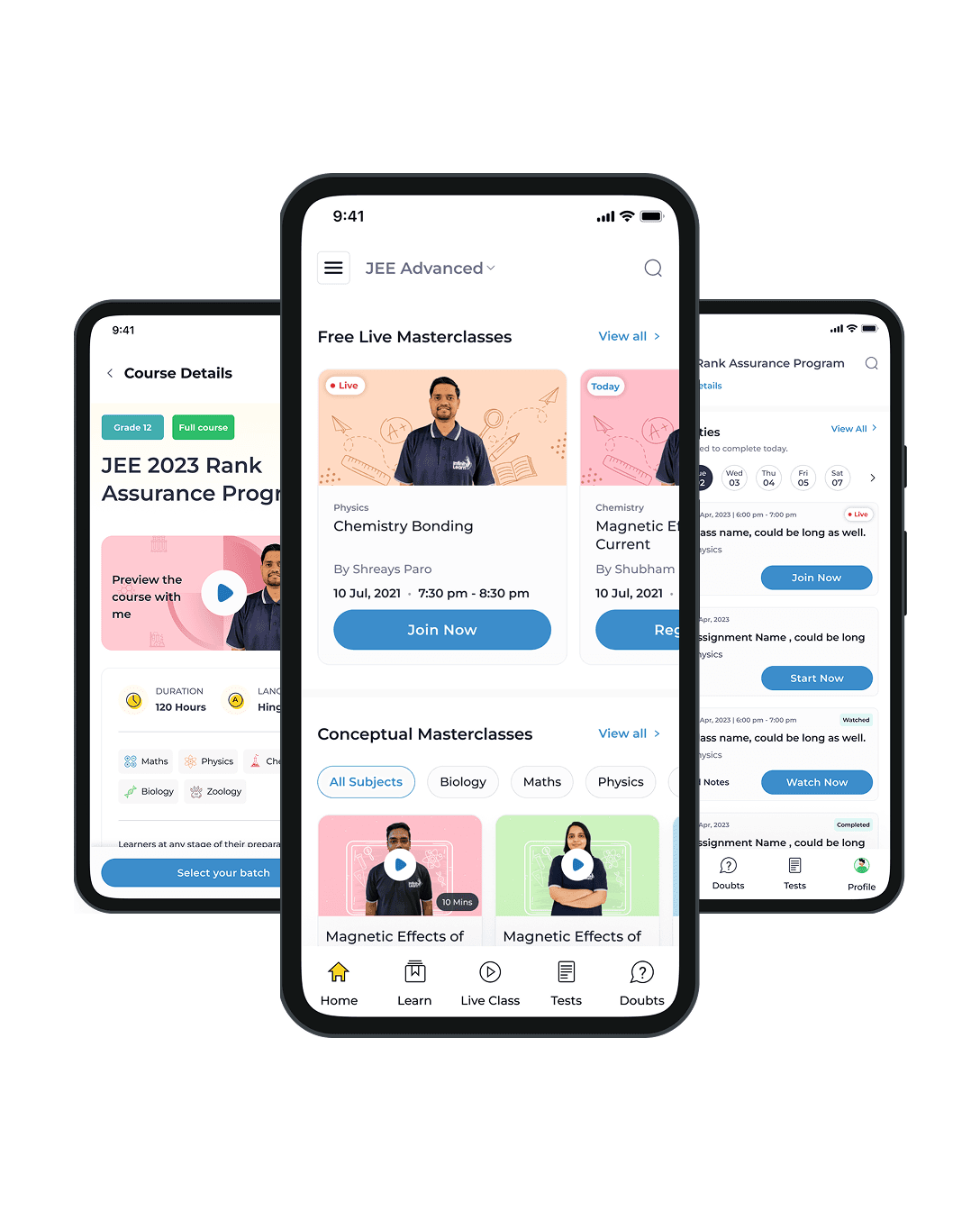 InfinityLearn project case study cover image