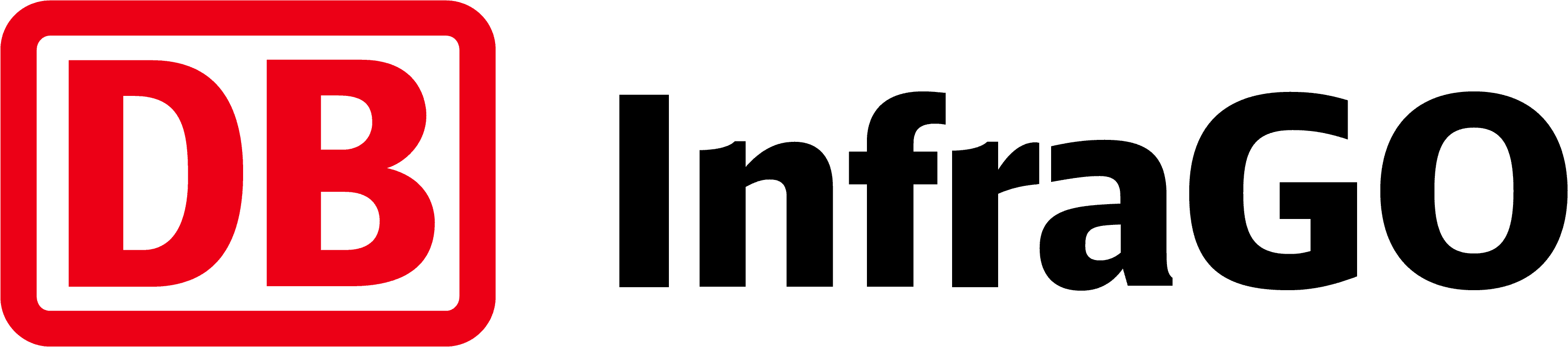 Logos von DB InfraGO AG, REIF, Rhomberg Sersa Bahntechnik, OBERMEYER Infrastruktur, Schüßler-Plan, LEONHARD WEISS, Wayss & Freytag