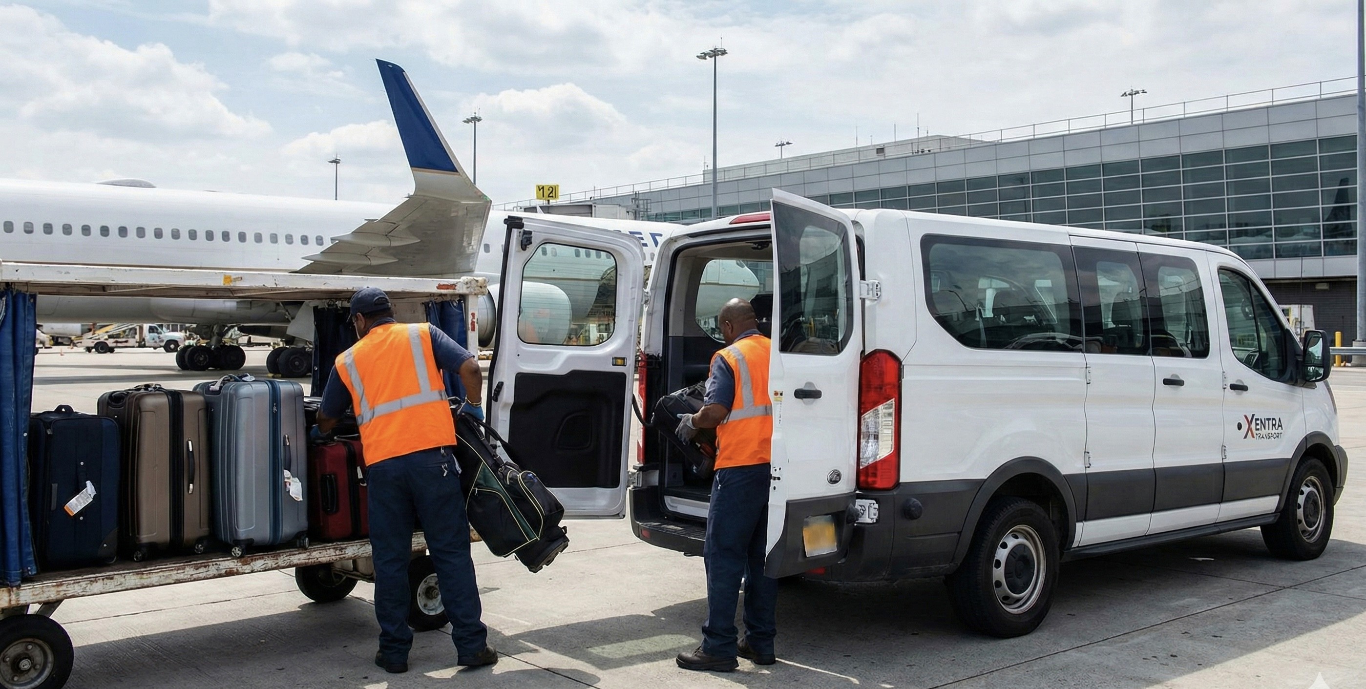 Airport luggage delivery from JFK 