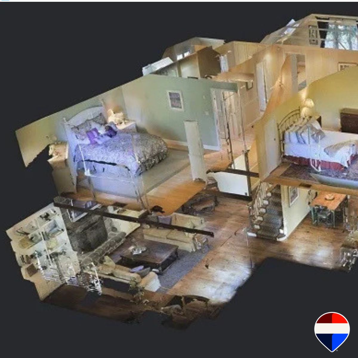 A 3D virtual tour of a home in the Tuscan Maremma for buyers abroad