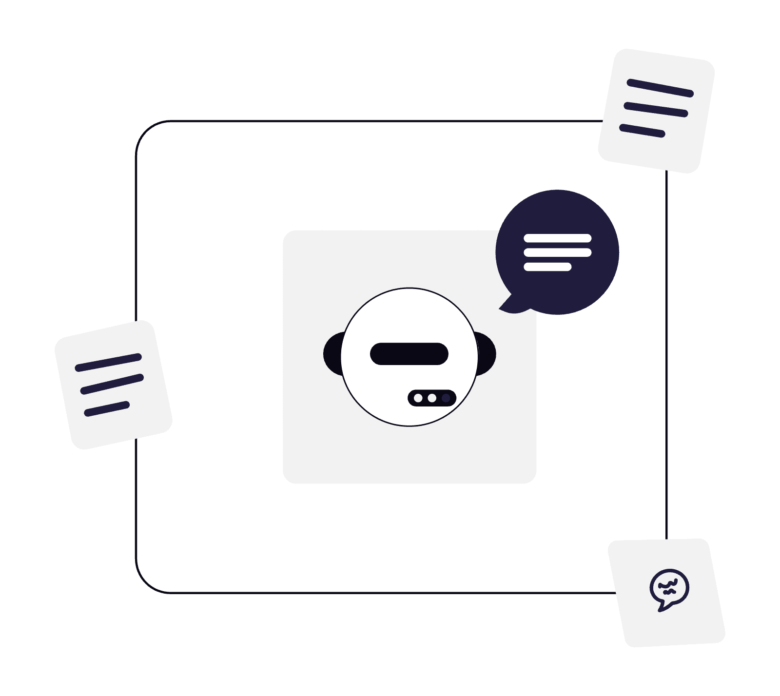 unDraw Illustration of messaging