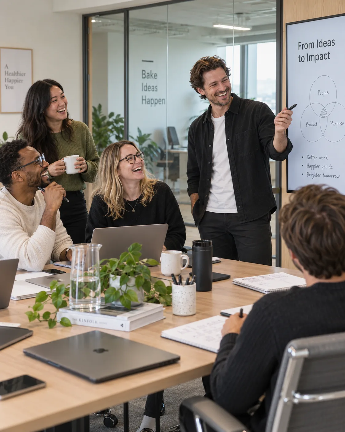 Presenter leading a workplace session