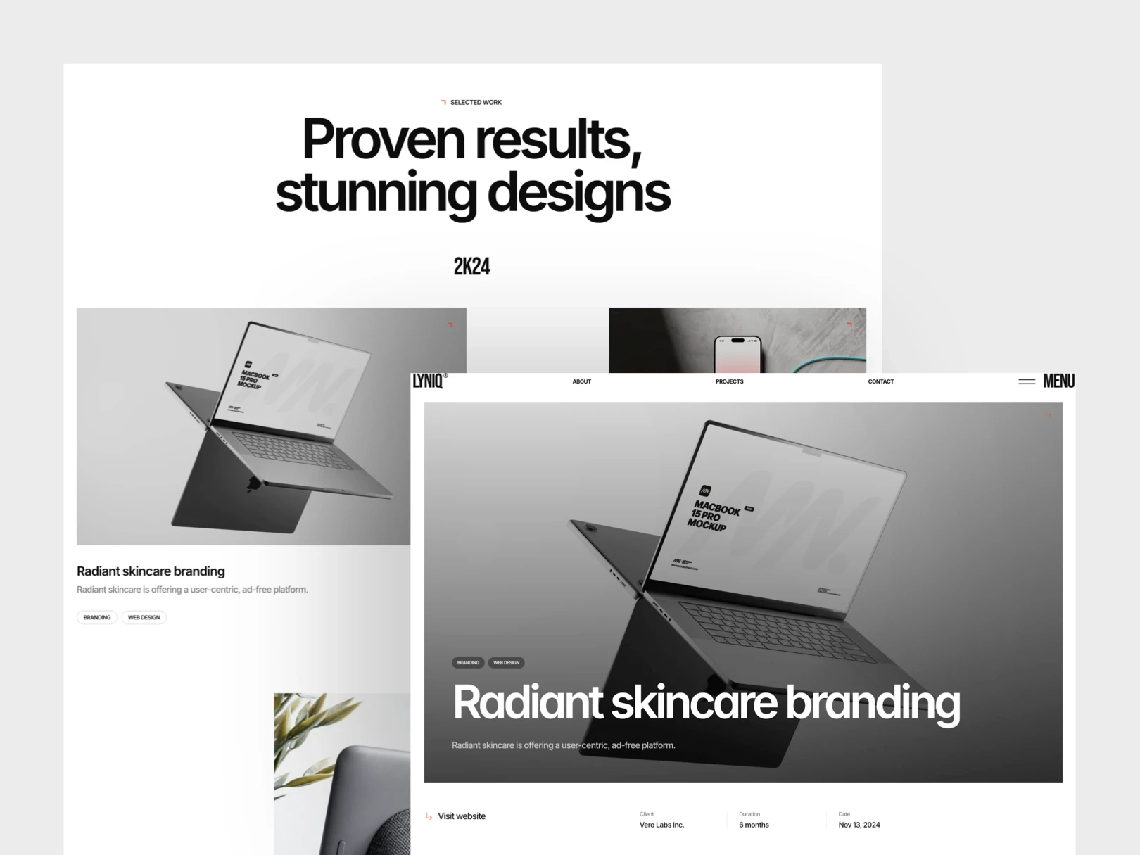 Folioblox - Free Portfolio Framer template