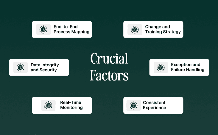 Crucial Factors to Consider When Implementing Automation