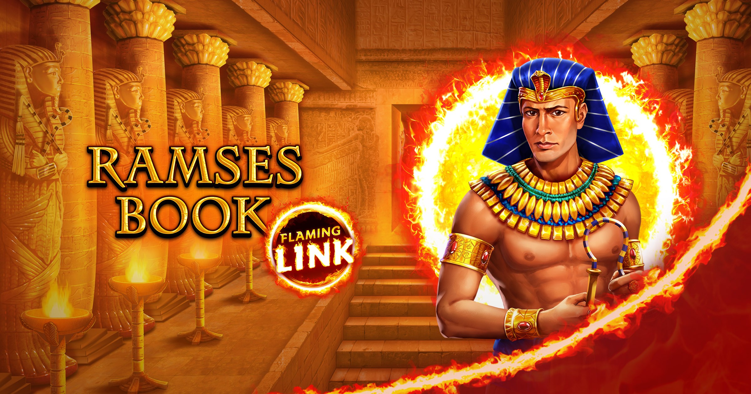 Ramses Book Flaming Link - visuel officiel GAMOMAT