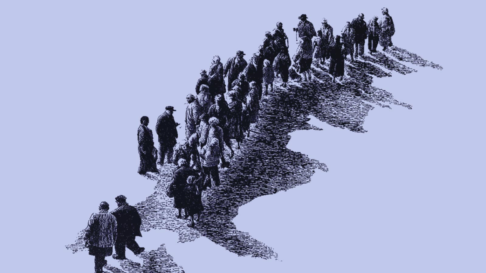 Ilustración que muestra a distintas personas, incluyendo personas mayores, en la carta al director Ya era hora de IdeaPaís.