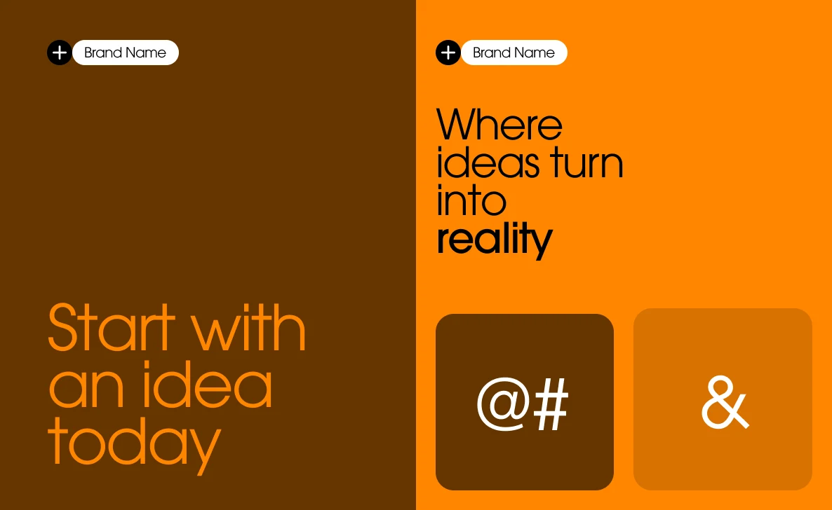 Artistic visual, natural tones